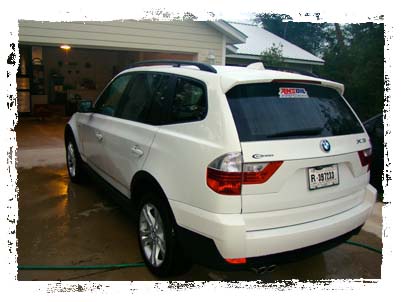 BMW X3 using Amsoil
