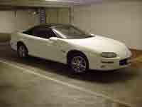2001 camaro z28 in parking garage