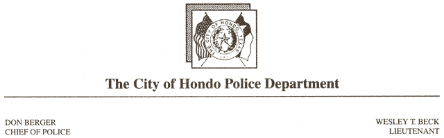 Hondo Police Department Saves Money on police car fleet using Amsoil Synthetic for extended drain