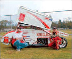 Motor oil keeps this race car going fast