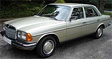 Suggested oil change belonging to 1981 280E vehicle