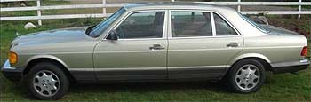 Suggested oil change belonging to 1981 380SEL vehicle