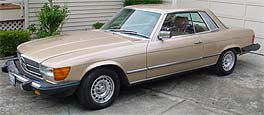 Suggested oil change belonging to 1981 380SLC vehicle