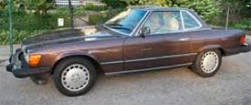 Suggested oil change belonging to 1982 380SL vehicle