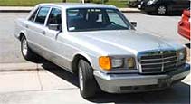 Suggested oil change belonging to 1983 380SEL vehicle