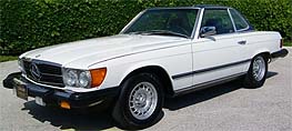 Suggested oil change belonging to 1984 380SL vehicle