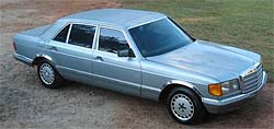 Suggested oil change belonging to 1984 500SEL vehicle