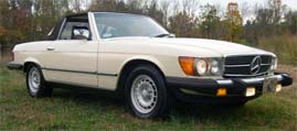 Suggested oil change belonging to 1985 380SL vehicle