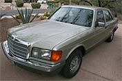 Suggested oil change belonging to 1985 380SE vehicle