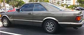Suggested oil change belonging to 1985 500SEC vehicle