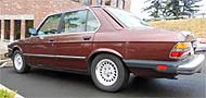 Suggested oil change belonging to 1986 528e vehicle