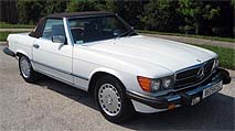 Suggested oil change belonging to 1986 560SL vehicle