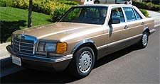 Suggested oil change belonging to 1986 560SEL vehicle