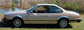Suggested oil change belonging to 1987 635CSi vehicle