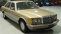 Suggested oil change belonging to 1987 560SEL vehicle