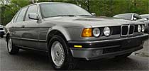 Suggested oil change belonging to 1988 735i vehicle