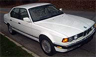 Suggested oil change belonging to 1990 735i vehicle