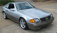 Suggested oil change belonging to 1990 300SL vehicle
