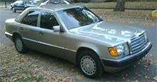 Suggested oil change belonging to 1990 300E vehicle