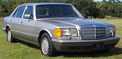 Suggested oil change belonging to 1991 420SEL vehicle