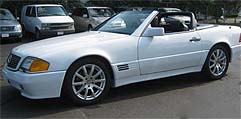 Suggested oil change belonging to 1991 500SL vehicle