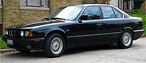 Suggested oil change belonging to 1992 535i vehicle