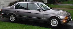 Suggested oil change belonging to 1993 740i vehicle