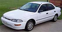 Suggested oil change belonging to 1993 PRIZM vehicle
