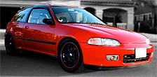 Suggested oil change belonging to 1993 CIVIC vehicle