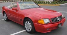 Suggested oil change belonging to 1993 300SL vehicle
