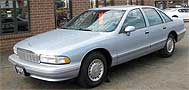 Suggested oil change belonging to 1994 CAPRICE vehicle