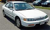 Suggested oil change belonging to 1994 ACCORD vehicle