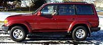 Suggested oil change belonging to 1995 LAND CRUISER vehicle