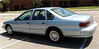 Suggested oil change belonging to 1995 CAPRICE vehicle