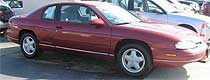 Suggested oil change belonging to 1995 MONTE CARLO vehicle