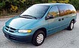 Suggested oil change belonging to 1996 GRAND CARAVAN vehicle