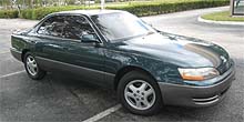 Suggested oil change belonging to 1996 ES300 vehicle