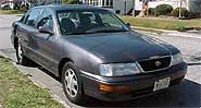 Suggested oil change belonging to 1996 AVALON vehicle