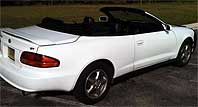 Suggested oil change belonging to 1996 CELICA vehicle