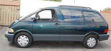 Suggested oil change belonging to 1996 PREVIA vehicle