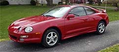 Suggested oil change belonging to 1996 CELICA vehicle