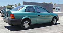 Suggested oil change belonging to 1996 TERCEL vehicle