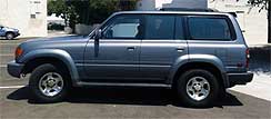Suggested oil change belonging to 1996 LAND CRUISER vehicle