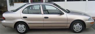 Suggested oil change belonging to 1997 PRIZM vehicle