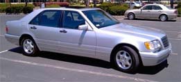 Suggested oil change belonging to 1997 S500 vehicle