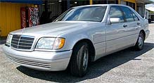 Suggested oil change belonging to 1998 S320 vehicle