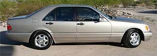 Suggested oil change belonging to 1999 S320 vehicle