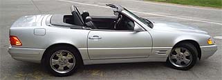 Suggested oil change belonging to 1999 SL500 vehicle