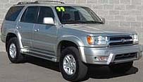Suggested oil change belonging to 1999 4RUNNER vehicle