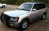 Suggested oil change belonging to 1999 LAND CRUISER vehicle